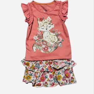 Girls Fox Haute Hippie Matching Set